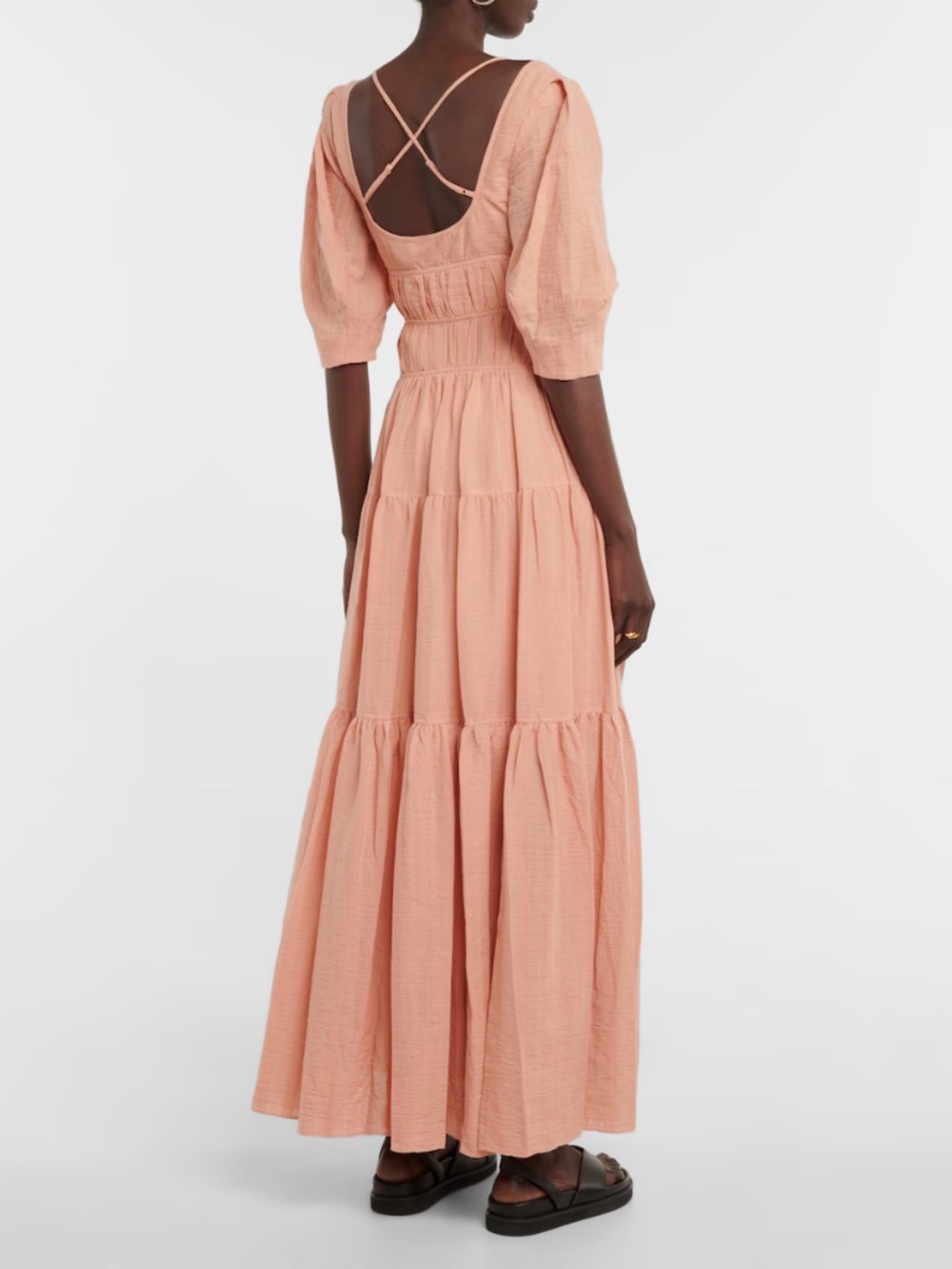 Jonathan SIMKHAI Wilder cotton gauze maxi dress - size 6 - NWT - Picture 2 of 6